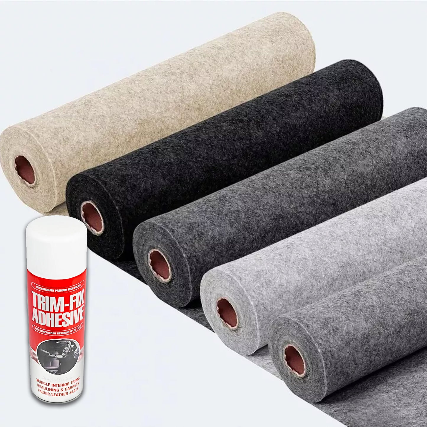 4 Way Stretch Carpet Lining with High Temp Adhesive (Premium Quality)