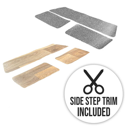 Automotive Pre-Cut VW T5 & T6 Campervan Floors (With Side Steps Cuts)